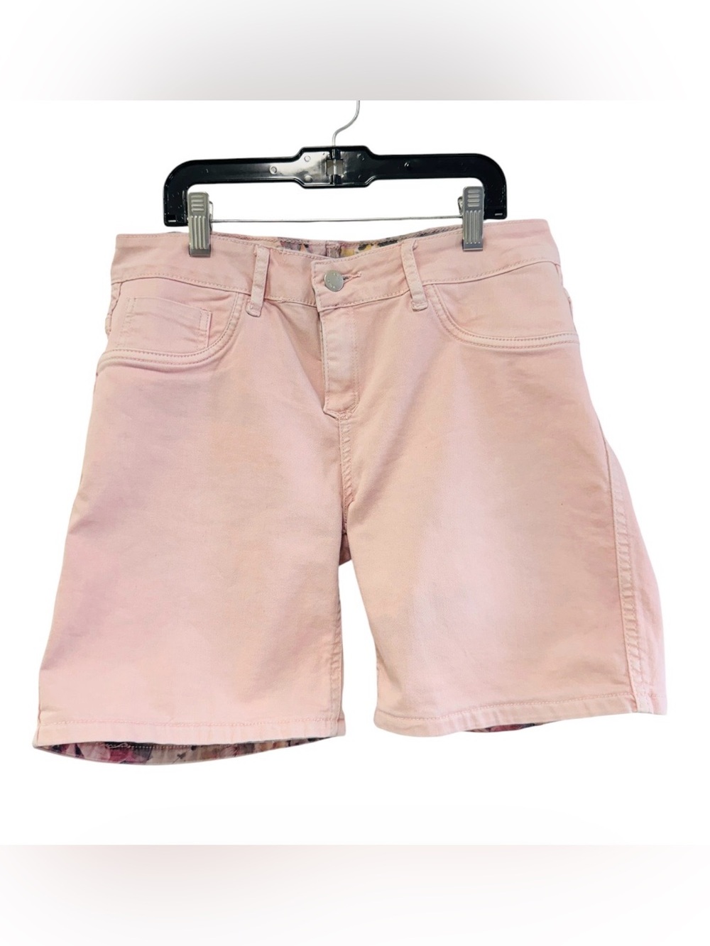 Venus Women's  Reversible Pink Casual Stretch Shorts Small